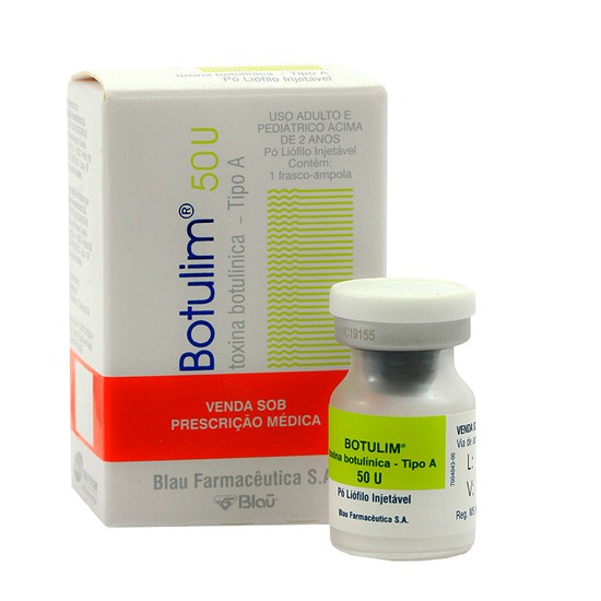 TOXINA BOTULÍNICA TIPO A - BOTULIM 50U - BLAU