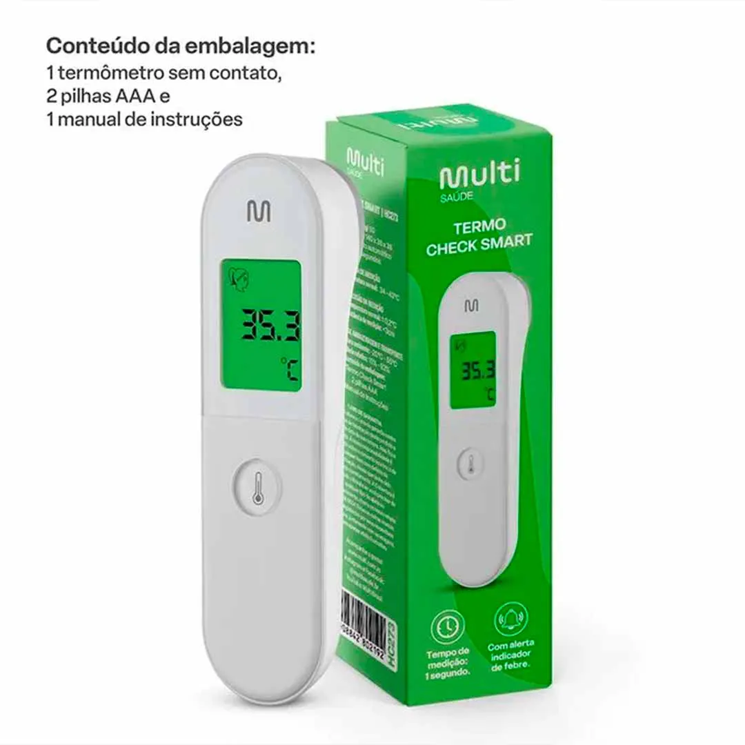 TERMOMETRO TERMO CHECK SMART - Multilaser